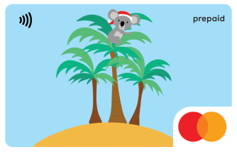 Christmas Koala Gift Card