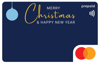 Merry Christmas & Happy New Year Gift Card